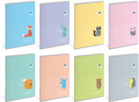 Zeszyt w trzy linie A5/32 BB Kids Pastel Interdruk MIX